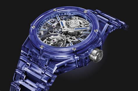 hublot blue tourbillon.